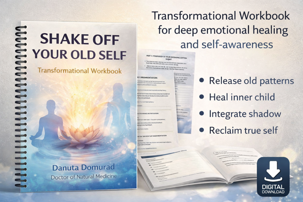 Shake Off Your Old Self transformational workbook cover
